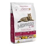 Racão Monello Cat Select Carne e Figado