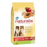 Ração Naturalis Cães Adultos Frango, Peru Frutas 2kg - Total alimentos