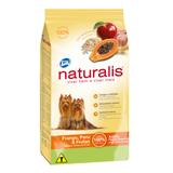 Ração Naturalis Cães Adultos Raças Pq. Frango, Peru Frutas 2kg - Total alimentos