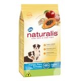 Ração Naturalis Cães Filhotes Frango, Peru Frutas 2kg - Total alimentos