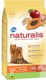 Ração Naturalis Frango, Peru e Frutas Cães Adultos Raças Pequenas - Total alimentos