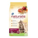 Ração naturalis para gatos adultos salmão e frutas - Total alimentos