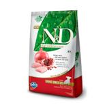 Ração ND Grain Free Cães Filhotes Raças Pequenas Frango e Romã 800 gramas - Farmina