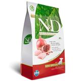 Ração ND Low Grain Puppy (Filhote) Mini Frango e Romã - Farmina
