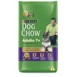 Ração Nestlé Purina Dog Chow Para Cães Adultos 7+ Sabor Frango E Arroz 15kg