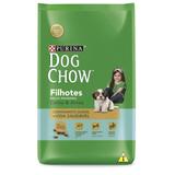 Ração Nestlé Purina Dog Chow Para Cães Filhotes De Raças Pequenas Sabor Carne E Arroz 15kg