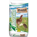 Ração Ovomil Poedeiras para Aves Botadeiras Peletizado Imbramil 25 Kg