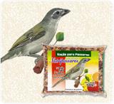Ração para Pássaros Mistura para Pixarro Trinca-Ferro com Frutas e Mel Nutripássaros-500g - Nutripassaros