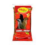 Ração para Pássaros Sabor E Frutas Sellecta 500 G