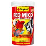Ração Para Peixes Tropical Red Mico Colours Sticks 80g