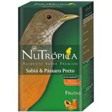 Ração para Sabiá e Pássaro Preto Nutrópica-5 Kg - Nutropica