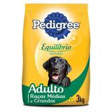 Ração Pedigree Equilíbrio Natural Para Cães Adultos de Raças Médias