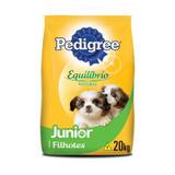 Ração Pedigree Equilíbrio Natural Para Cães Filhotes 20kg