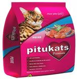 Ração PituKats Premium Peixe 7 kg
