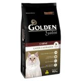 Ração Premier Golden Gatos Castrados Adultos Sabor Carne 10,1kg