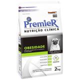 Ração premier nutrição clínica cães tratamento obesidade 2kg