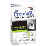 Ração premier nutrição clínica cães tratamento obesidade 2kg