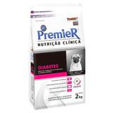Ração Premier Nutrição Clínica para Cães Adultos de Pequeno Porte com Diabetes 2kg - Premier pet