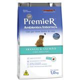 Ração Premier Pet Ambientes Internos Sabor Frango Salmão para Cães Adultos
