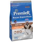 Ração Premier Raças Específicas Para Cães Adultos Shih Tzu Sabor Salmão - Premier pet