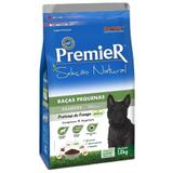 Ração Premier Seleção Natural Cães Filhotes Raças Pequenas Sabor Frango - Premier pet