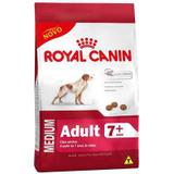 Ração Royal Canin Medium Adult 7+ para Cães Raças Médias com mais de 7 Anos- 15 Kg