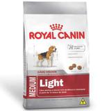 Ração Royal Canin Medium Light para Cães Raças Médias Adultos e Idosos- 15 Kg