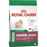 Ração Royal Canin Mini Indoor Junior para Cães Filhotes de Raças Pequenas em Ambientes Internos - 7,5KG