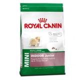 Ração Royal Canin Mini Indoor Junior para Cães Raças Pequenas Filhotes- 7.5 Kg