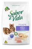 Ração Sabor e Vida Peru e Aveia para Gatos Filhotes-1 Kg - Affinity