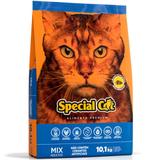 Ração Special Cat Mix Premium Para Gatos Adultos - Special dog - contém carinho