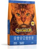 Ração Special Cat Premium Mix de Carne, Frango e Espinafre para Gatos de Todas as Idades - 20KG - Special dog