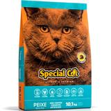 Ração Special Cat Premium Para Gatos Adultos Sabor Peixe 10,1kg