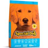 Ração Special Dog Junior Para Cães Filhotes Sabor Carne - Special dog - contém carinho