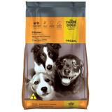 Ração three dogs original para cães filhotes raças médias e grandes - Hercosul
