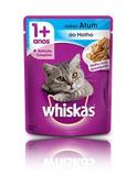 Ração Úmida WHISKAS Sachê Adulto Sabor Atum ao Molho - 5 Unids