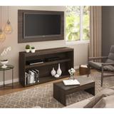Rack c/Painel TV até 50 Pol.Mesa de apoio Atualle Multimóveis Tenerife Acetinado Texturizado