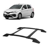 Rack de Teto Etios Hatch 2013 Em Diante Preto - Ccf