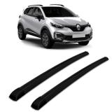 Rack de Teto Longarina Captur 2017 a 2020 Preto Suporta 45KG Projecar