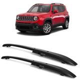 Rack de Teto Longarina Jeep Renegade Preto Modelo Original Suns L022B