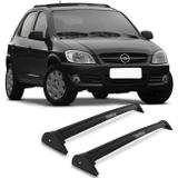 Rack de Teto Travessa L World Celta 2000 a 2016 Preto Suporta 45KG 2 e 4 Portas - Cristal car