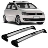 Rack de Teto Travessa L World Fox 2004 a 2018 Prata Suporta 45KG 4 Portas - Cristal car