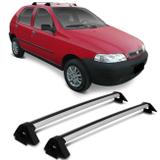 Rack de Teto Travessa Palio 1996 a 2011 Prata 4 Portas Suporta 35KG Projecar