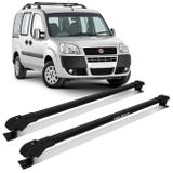 Rack De Teto Travessa Slim Doblo 2001 A 2019 Preto Suporta 45Kg Projecar