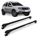 Rack De Teto Travessa Slim Duster 2016 A 2019 Preto Suporta 45KG Projecar