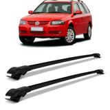 Rack De Teto Travessa Slim Vw Parati 1995 A 2013 Preto 45kg - Sp rack