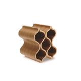 Rack legnoart marea para 6 garrafas de vinho em carvalho