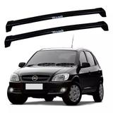 Rack Teto Celta 2000 01 02 03 Até 2011 Bagageiro Eqmax Preto