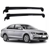 Rack Teto Jetta 2011 12 13 14 Até 2018 Bagageiro Eqmax Preto
