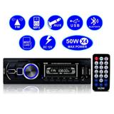 Radio Automotivo Bluetooth Auto Rádio Som Carro Mp3 Usb Fm - Sage